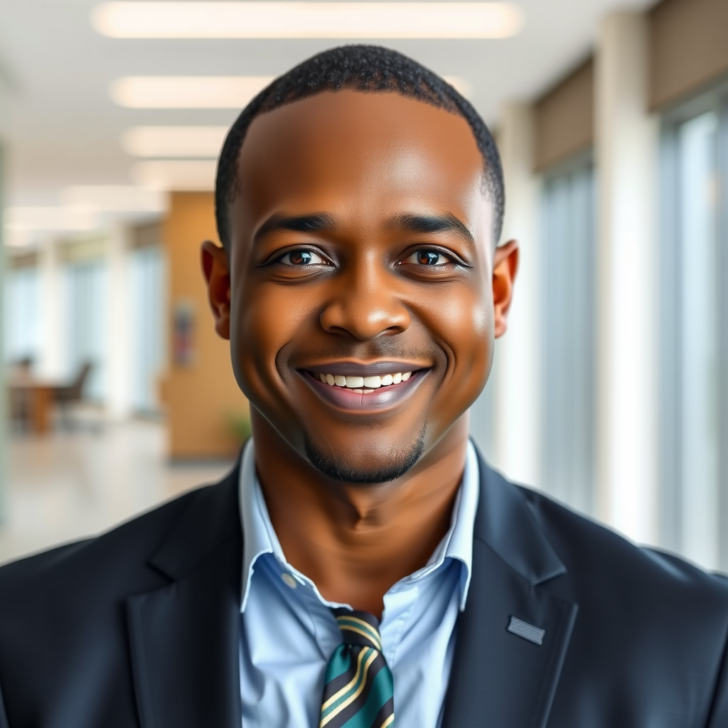 Professional headshot of Thomas Brown, Client Feedback Programs Coordinator at Sunward, showing an approachable expression in formal business attire with corporate setting